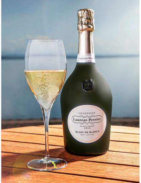 Laurent-Perrier Wooden box Cuvée rosé & Blanc de blancs - 2 x 75 cl