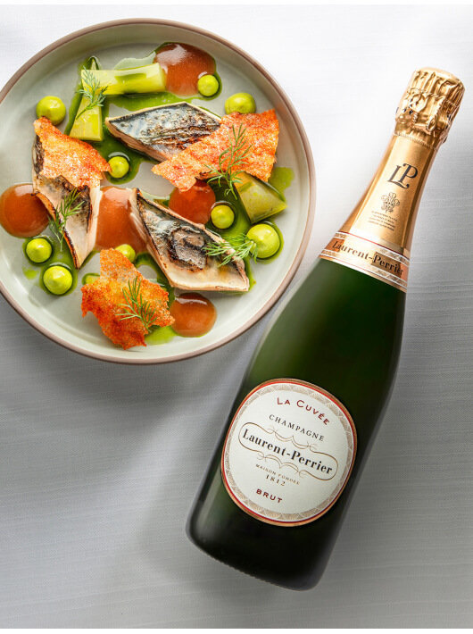 Laurent-Perrier La Cuvée Brut & 2 Glasses, Limited Edition Giftbox - 75 cl