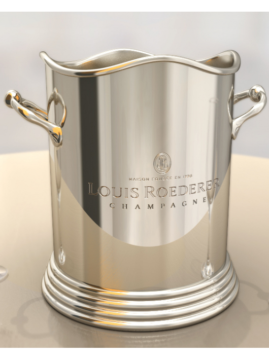 Louis Roederer Ice Bucket Nickel 1 bottle