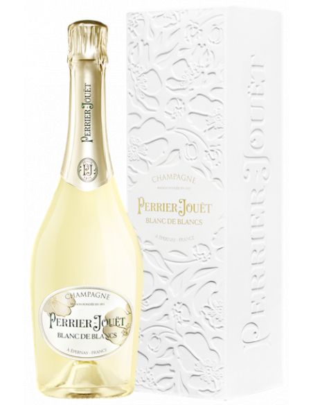 Perrier-jouët 6 Giftbox Blanc de blancs & 6 gläser 28.5 cl Limited Edition - 75 cl