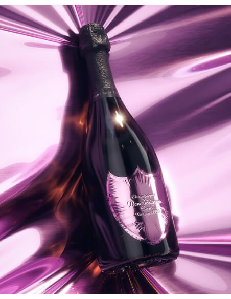 Dom Pérignon Lady Gaga Vintage 2008 Rosé Metal Giftbox - 75 cl