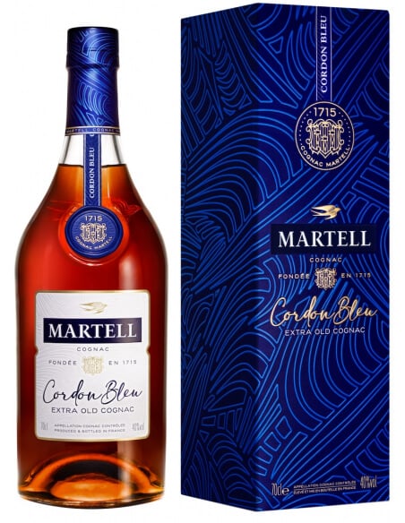 MARTELL CORDON BLEU コニャック 40% COGNAC MARTELL Cordon Bleu - 40% - 70 CL