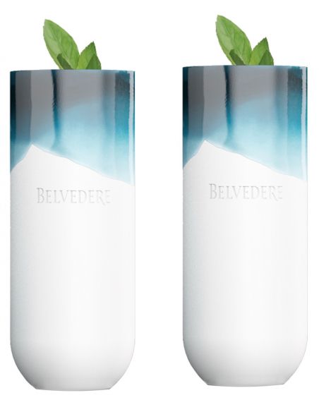 Belvedere Vodka 2 Natural Signature Glasses