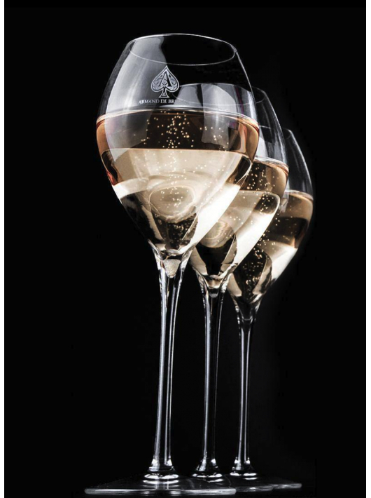 ARMAND DE BRIGNAC 2 Verres Armand de Brignac 28,5 CL