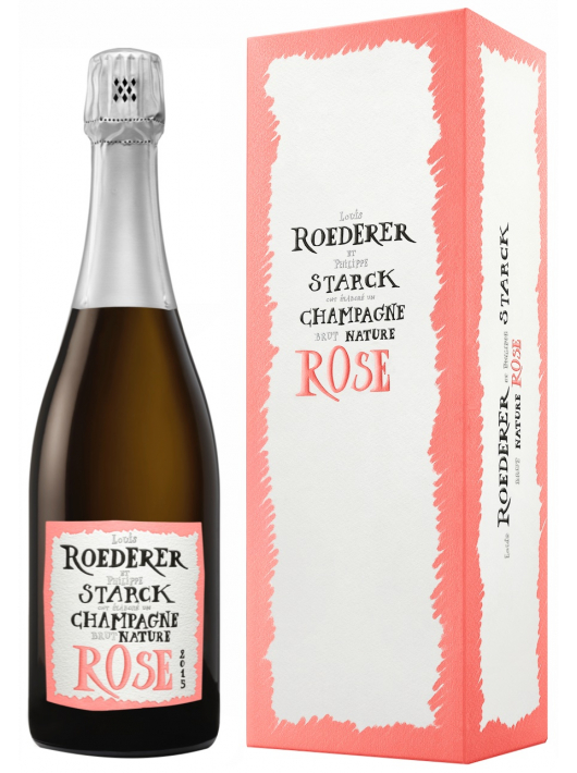 Louis Roederer Vintage 2015 Nature Rosé "PHILIPPE STARCK" - 75 cl