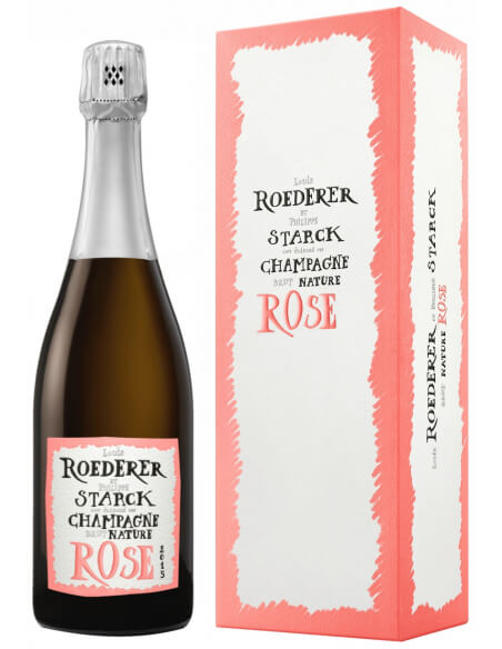Louis Roederer Vintage 2015 Nature Rosé "PHILIPPE STARCK" - 75 cl