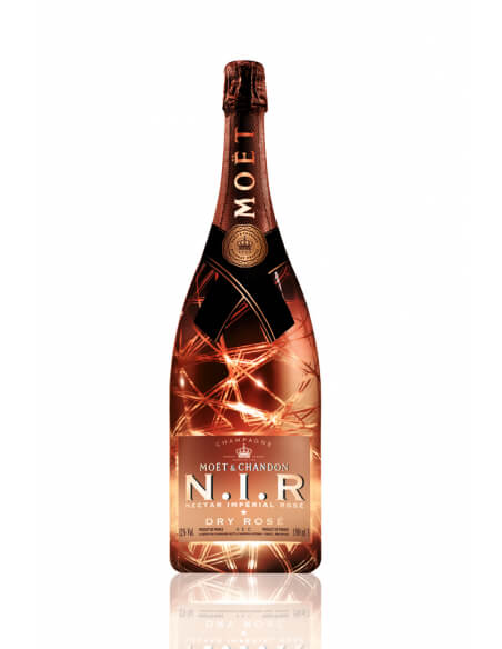 Moët & Chandon N.I.R Nectar Impérial rosé "LED" Limited Edition MAGNUM - 150 cl