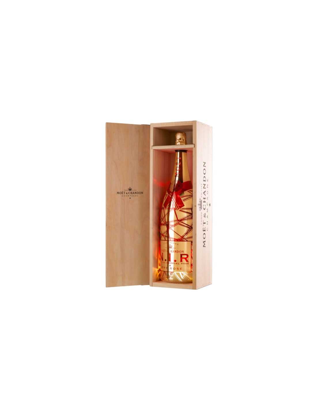 Champagne Moet & Chandon, N.I.R. Nectar Imperial Rose, Luminous