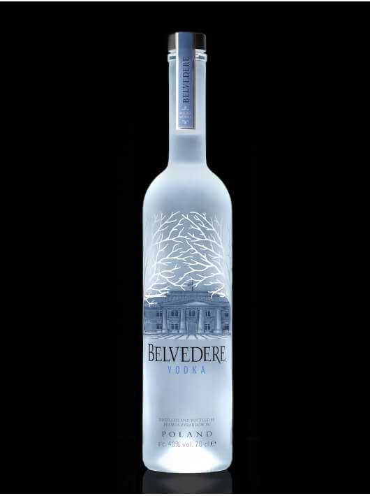 Belvedere Vodka PURE "LED" ILLUMINATOR - 40% - 70 cl