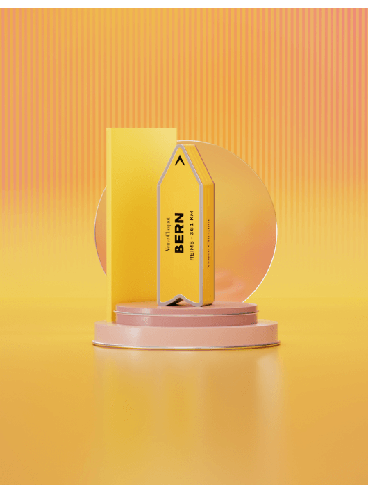 Veuve Clicquot ARROW "BERN" Metal GIFTBOX Brut Carte Jaune - 75 cl