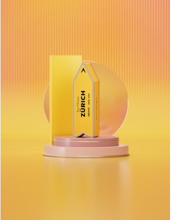 Veuve Clicquot ARROW "ZÜRICH" Metal GIFTBOX Brut Carte Jaune - 75 cl 2