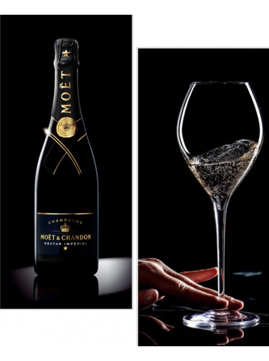 Moët & Chandon Set 6 gläser 41 cl & 6 Nectar impérial - 6 x 75 cl