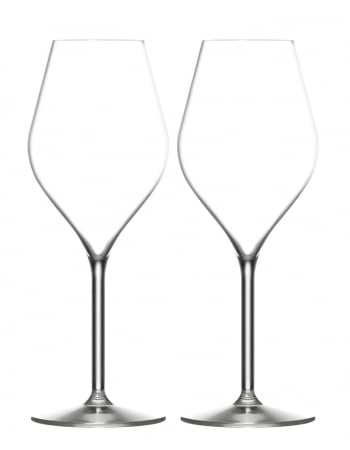 Champagne 6 Unbreakable PLEXI champagne glasses 38 cl