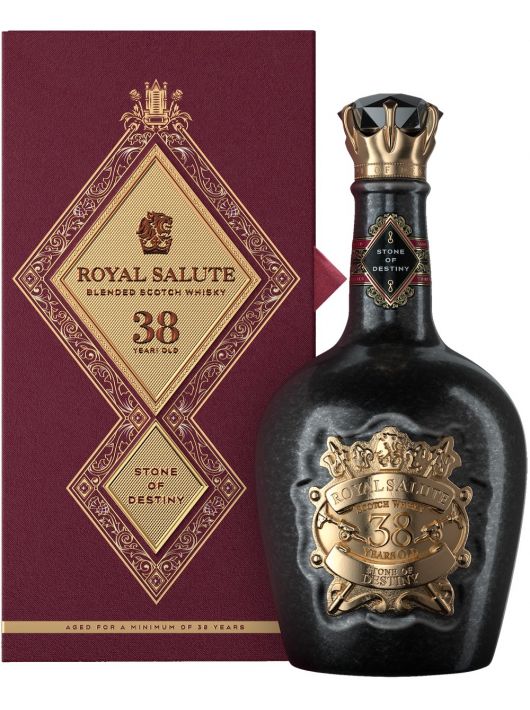 WHISKY ROYAL SALUTE STONE OF DESTINY 38 YEARS OLD - 40% - 50 CL