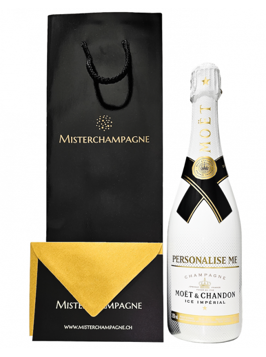 Misterchampagne.ch Personalize your bottle with 15 gold letters
