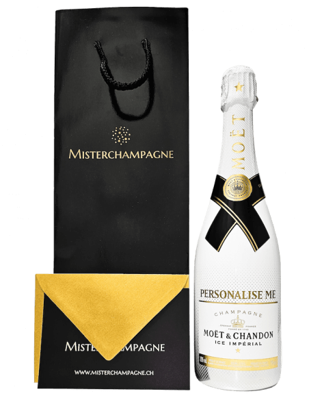 Misterchampagne.ch Personalisierung Ihrer Flasche 15 goldene Buchstaben
