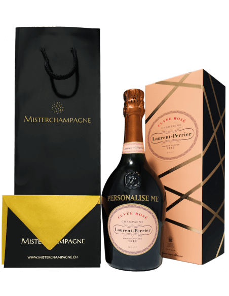 Misterchampagne.ch Personnalisation de votre bouteille 15 lettres dorées