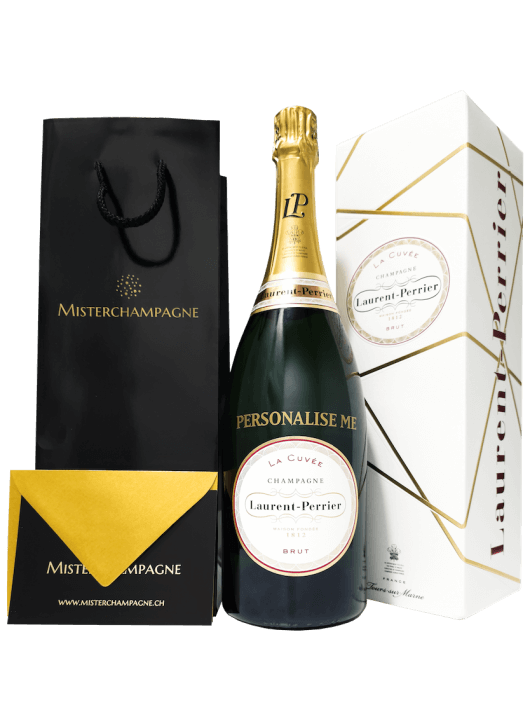 Misterchampagne.ch Personalisierung Ihrer Flasche 15 goldene Buchstaben