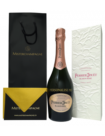 Perrier-jouët Customisable Blason Rosé - Giftbox 75 cl