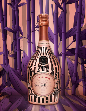 Laurent-Perrier Cuvée rosé Limited Edition "BAMBOU" - 6 x 75 cl 2