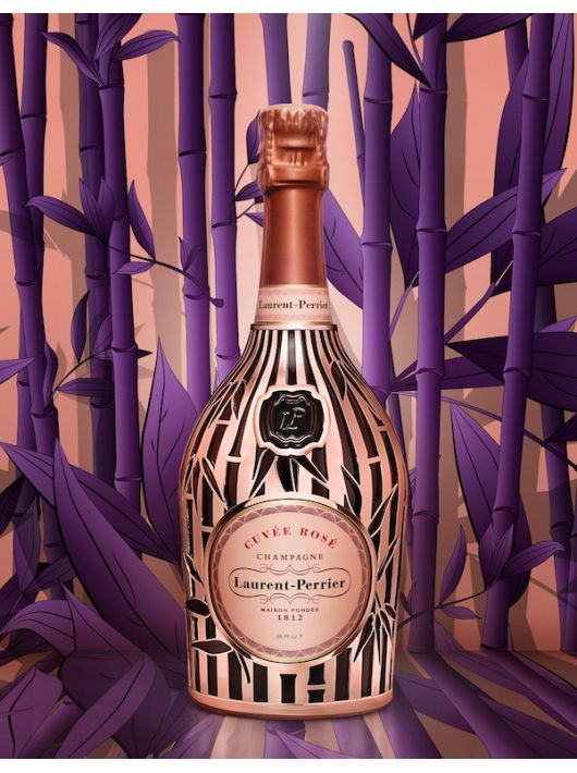 Laurent-Perrier Cuvée rosé Limited Edition "BAMBOU" - 6 x 75 cl