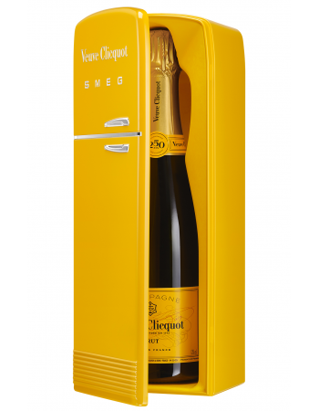 Veuve Clicquot DUO Pack Métal Giftbox SMEG Rosé & brut - 2 x 75 cl 2