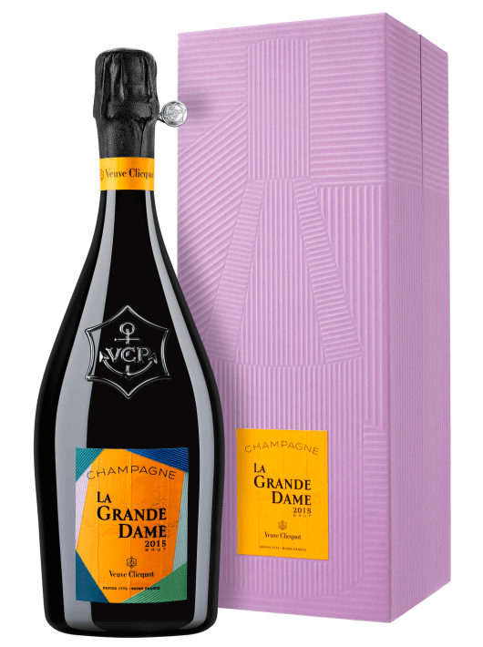 Veuve Clicquot Set 6 Giftbox La Grande Dame Brut BY Paola Paronetto Vintage 2015 - 6 x 75 cl