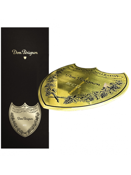 Dom Pérignon Personalized metal shield for box - 3 letters maximum