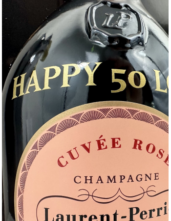 Laurent-Perrier Personalisierte Magnum Cuvée Rosé MAGNUM - Giftbox 150 cl 2