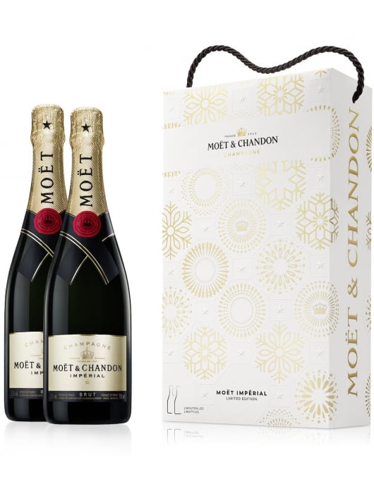 Moët & Chandon Duo Giftbox Brut Impérial - 2 x 75 CL