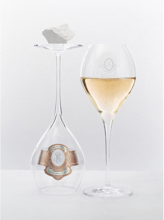 Cristal Louis Roederer 2 Champagne Glasses 40 cl
