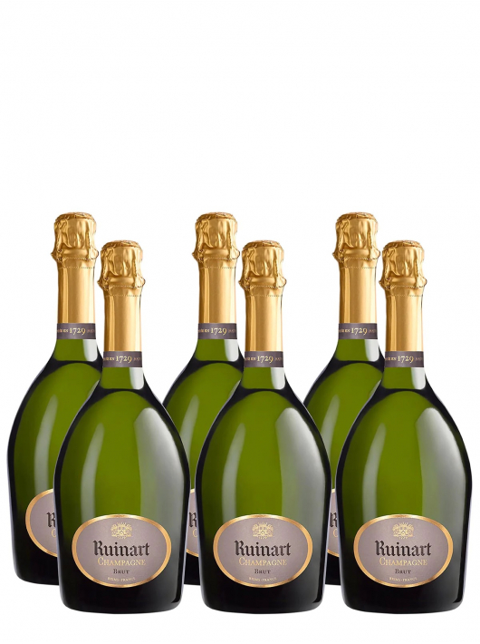 Ruinart 6 bottles R de ruinart brut - 6 x 75 cl