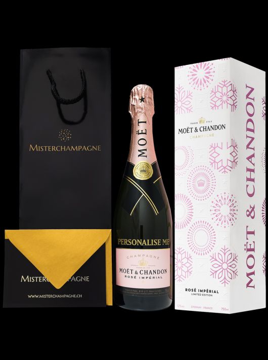 Moët & Chandon Customisable Rosé Impérial - Giftbox 75 cl