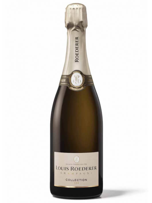 Louis Roederer Giftbox Brut Collection 244 + 2 gläser 28.5 cl - 75 CL