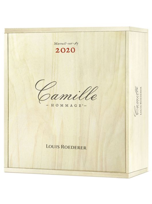 Louis Roederer Coffret Vin Rouge Camille, Les charmonts rouge, Vintage 2020 - 3x75 cl
