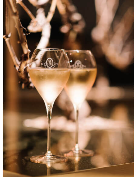 Cristal Louis Roederer SET 2 GLÄSER + 1 GESCHENKBOX VINTAGE 2015 blanc - 75 cl