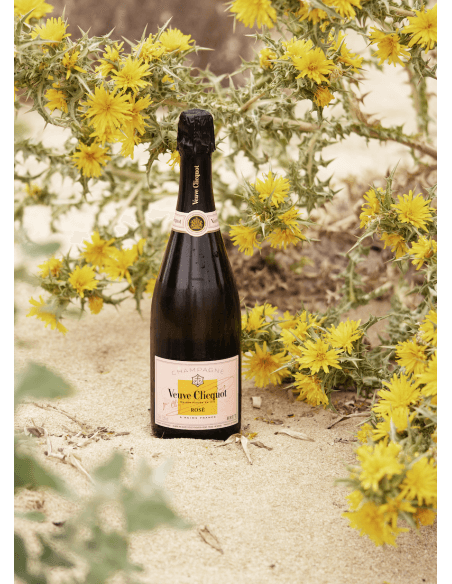 Veuve Clicquot Personalisierte Metal Geschenkbox "ARROW" & Rosé - 75 cl