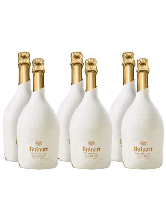 Ruinart Blanc de Blancs second skin - 6 x 75 cl