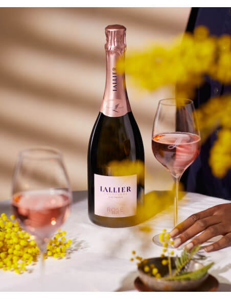 LALLIER CHAMPAGNE Rosé - 6 X 75cl