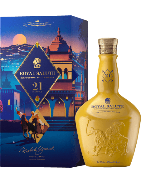 WHISKY ROYAL SALUTE Polo Jodhpur 21 years - 40% - 70 CL
