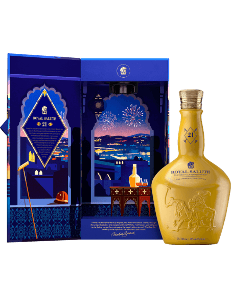 WHISKY ROYAL SALUTE Polo Jodhpur 21 years - 40% - 70 CL