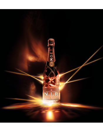 Moët & Chandon N.I.R Nectar Impérial rosé "LED" Limited Edition - 75 cl 2