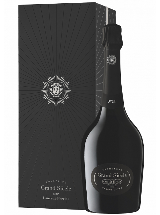 Laurent-Perrier Set 2 Grand Siècle N°26 & 1 Bottle STOP - 2 x 75 cl