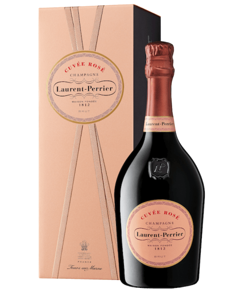 Laurent-Perrier Set 2 Cuvée Rosé & 1 Bottle STOP - 2 x 75 cl