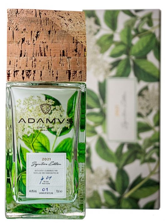 Luxury Spirits GIN ADAMUS Organic Dry Gin Signature 2021 - 44% - 70 CL