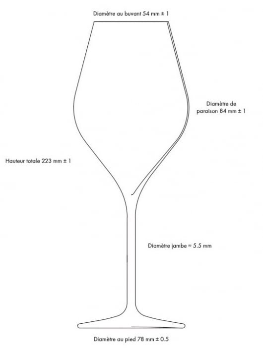 Champagne 6 champagngläser 38 cl Made In Reims
