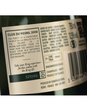 Krug Clos du mesnil blanc de blancs 2008 - 75 cl 2
