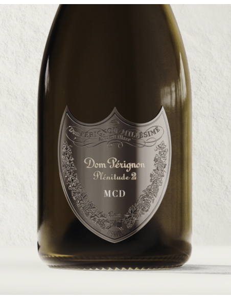 Dom Pérignon Bouclier en métal personnalisé pour bouteille - 3 lettres maximum