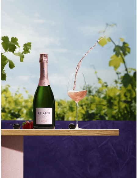 LALLIER CHAMPAGNE Rosé - 75cl