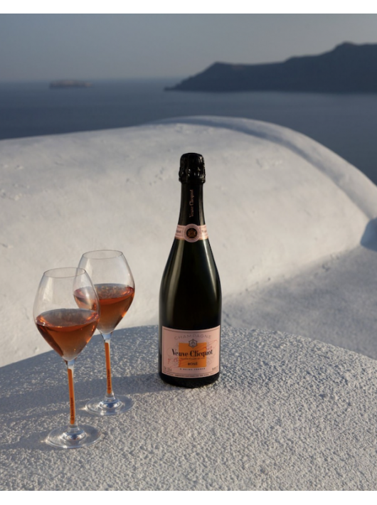 Veuve Clicquot Set 2 Verres & 1 Rosé - 75 cl